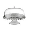 Тортовница с крышкой Guzzini TIFFANY, серый (19940092)