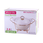 Мармит керамический Kamille, 240 мм, 2,6 л. Мармит керамический Kamille, 240 мм, 2,6 л.