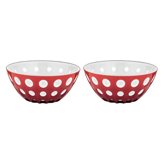 Набор салатников Guzzini LE MURRINE, 2 шт, 12 см, красный/белый/прозрачный (279412147) Набор салатников Guzzini LE MURRINE, 2 шт, 12 см, красный/белый/прозрачный (279412147)