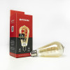 Лампа Эдисона LED ETRON, E27, 2700K, 7W, золото (1-EFP-167)