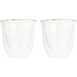 Набор стаканов Delonghi Espresso, 60 мл, 2 шт. (5513214591/5513284151)