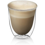 Набор стаканов Delonghi Cappuccino, 190 мл, 2 шт. (5513214601/5513284161)