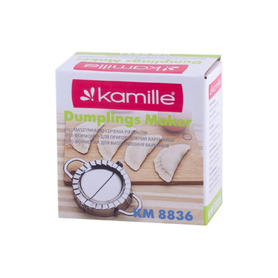 Форма для лепки вареников Kamille, 95 мм. Форма для лепки вареников Kamille, 95 мм.