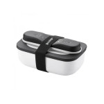 Ланч-бокс со столовими приборами Guzzini ON THE GO, 900 мл, белый (17110211) Ланч-бокс со столовими приборами Guzzini ON THE GO, 900 мл, белый (17110211)