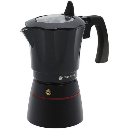 Кофеварка гейзерная Polaris PRO Collection-6C, 450 мл. (17226)