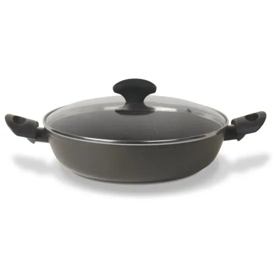 Сотейник із двома ручками та кришкою TVS Diamante Induction, 28 см. (DP380283310001C) Сотейник із двома ручками та кришкою TVS Diamante Induction, 28 см. (DP380283310001C)