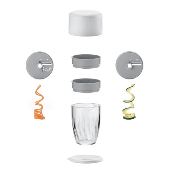 Терка-спиралайзер Guzzini KITCHEN ACTIVE DESIGN, белая (17050011)