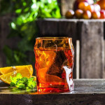 Стакан для воды Bormioli Rocco SORGENTE ARANCIO, 300 мл.