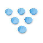 Форма для выпечки Kamille, 65 x 30 мм, цветочки, 6 шт. (7708) Форма для выпечки Kamille, 65 x 30 мм, цветочки, 6 шт. (7708)
