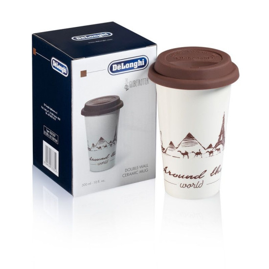Термокружка DeLonghi The Globetrotter DLSC057, 300 мл. (5513281041)